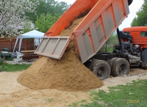 Доставка  песка